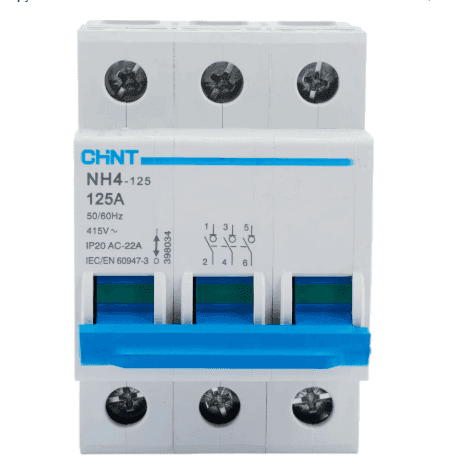 398034 Nh4 Serisi 3P 125A Yük Ayırıcı Chint