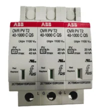 OVR PV T2 40-1000 P 1100v dc Qs 40Ka Parafudr Abb
